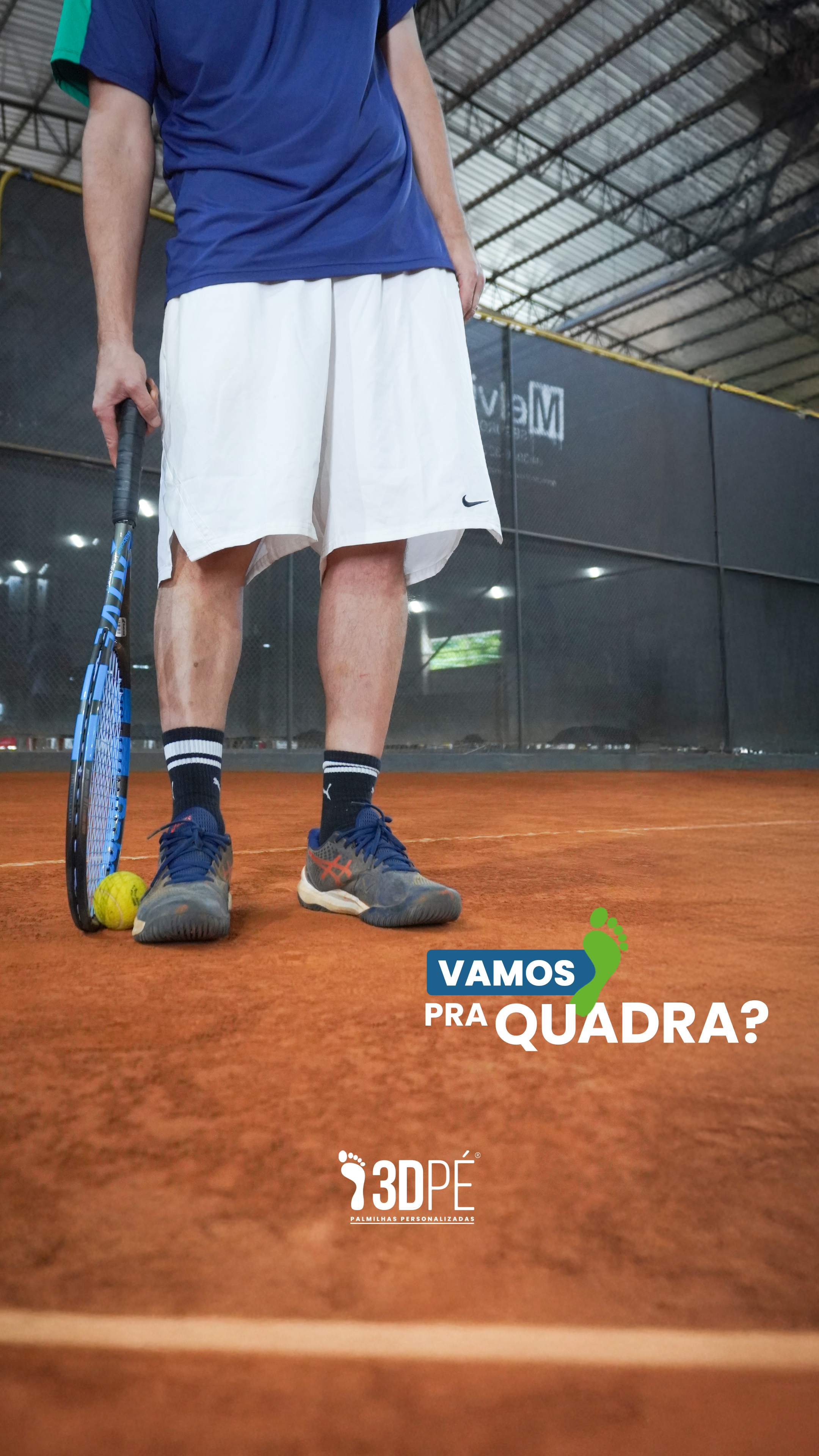 Vamos para quadra?